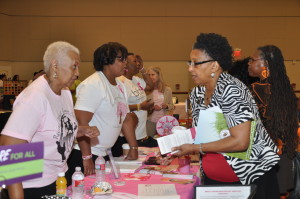 Women share information on breast cancer