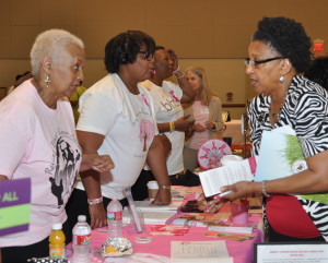 Women share information on breast cancer